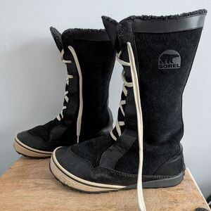Sorel Mackenzie Lace Tall Boots